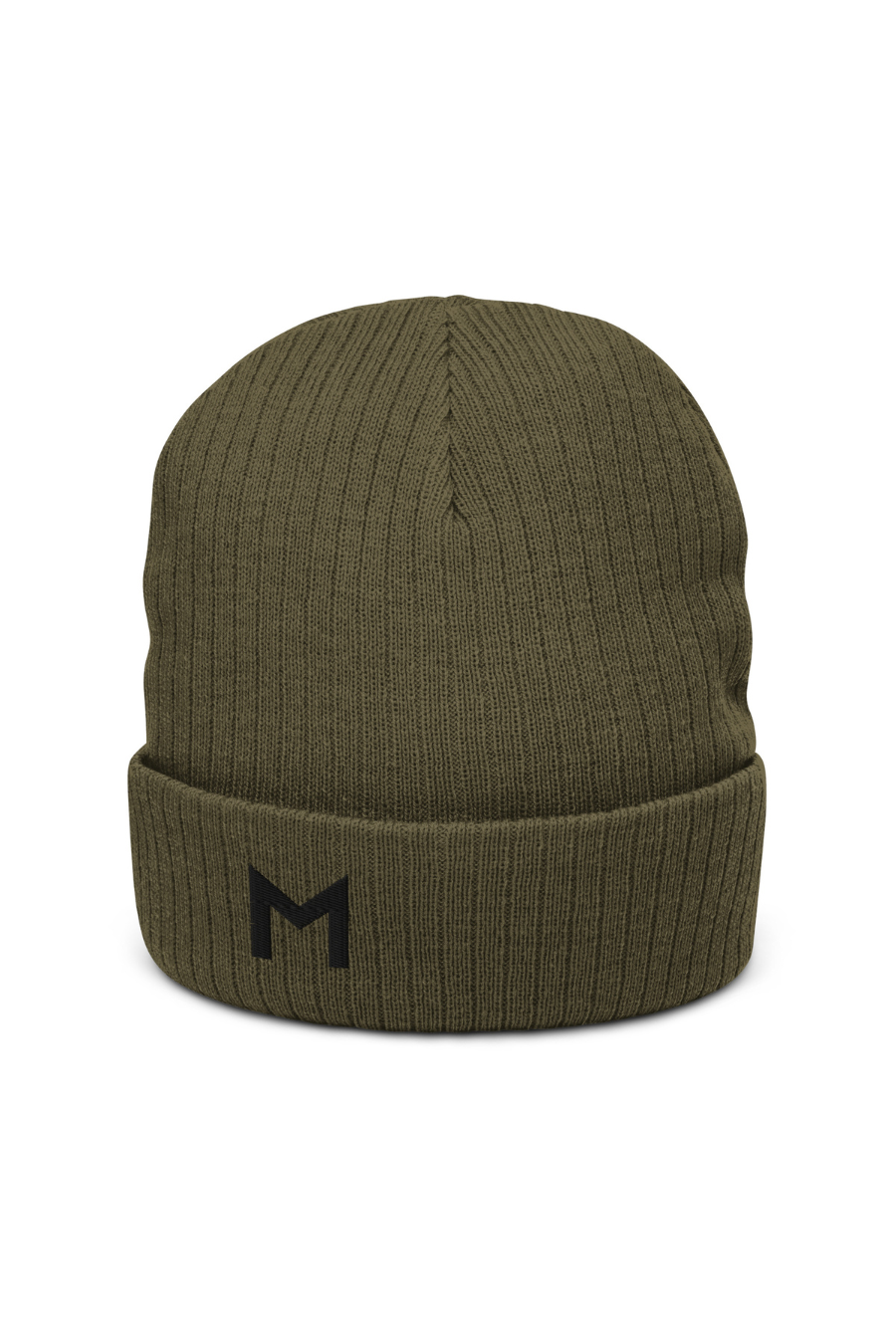 Gorro de malha canelada