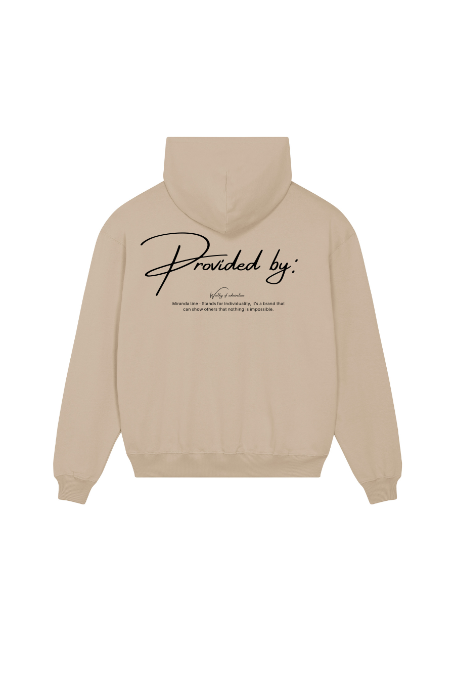 Moletom Oversized / Fornecido por