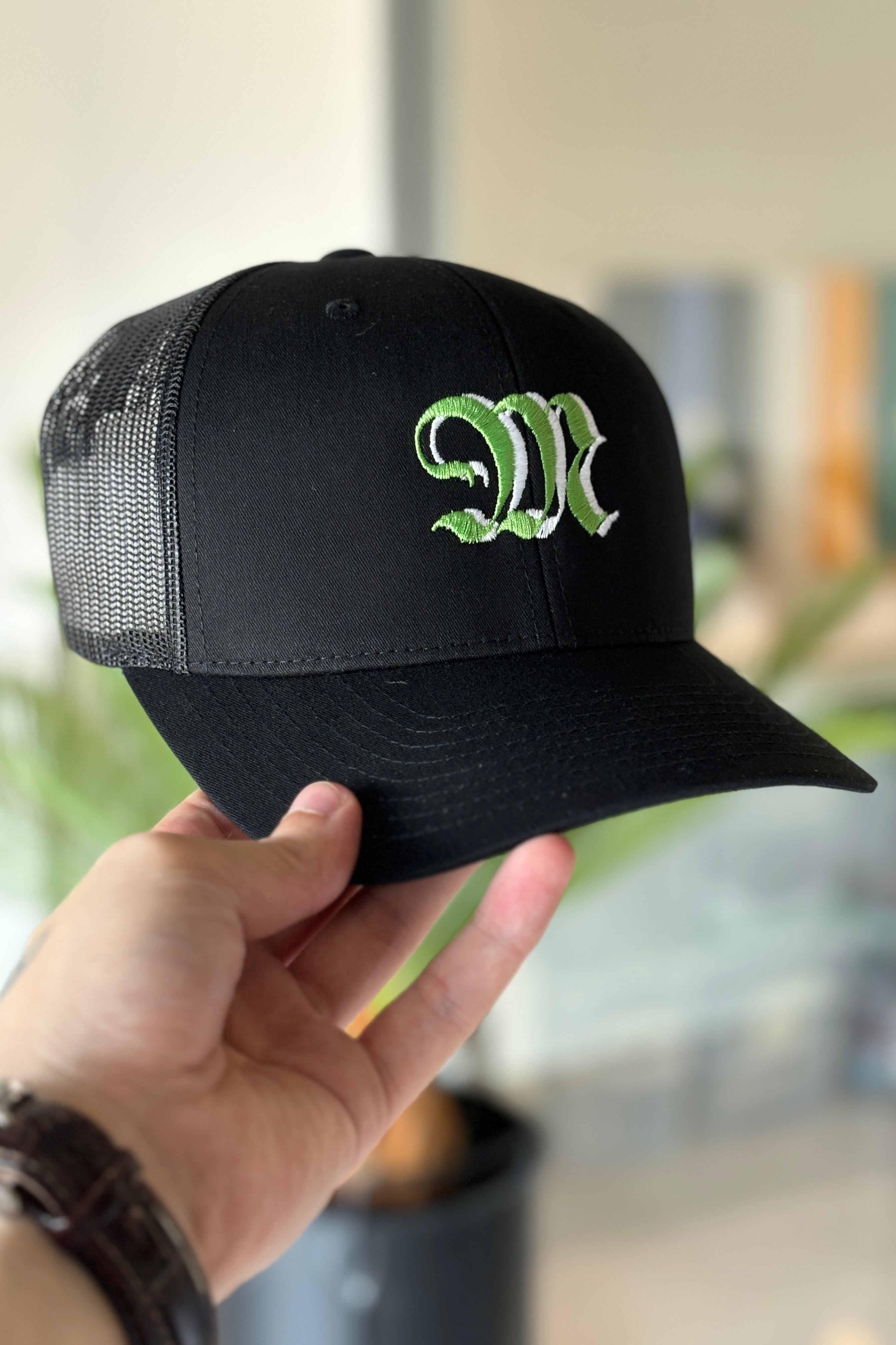 Casquette camionneur brodée