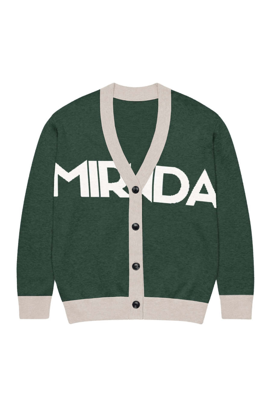 Cardigan de malha de pinho