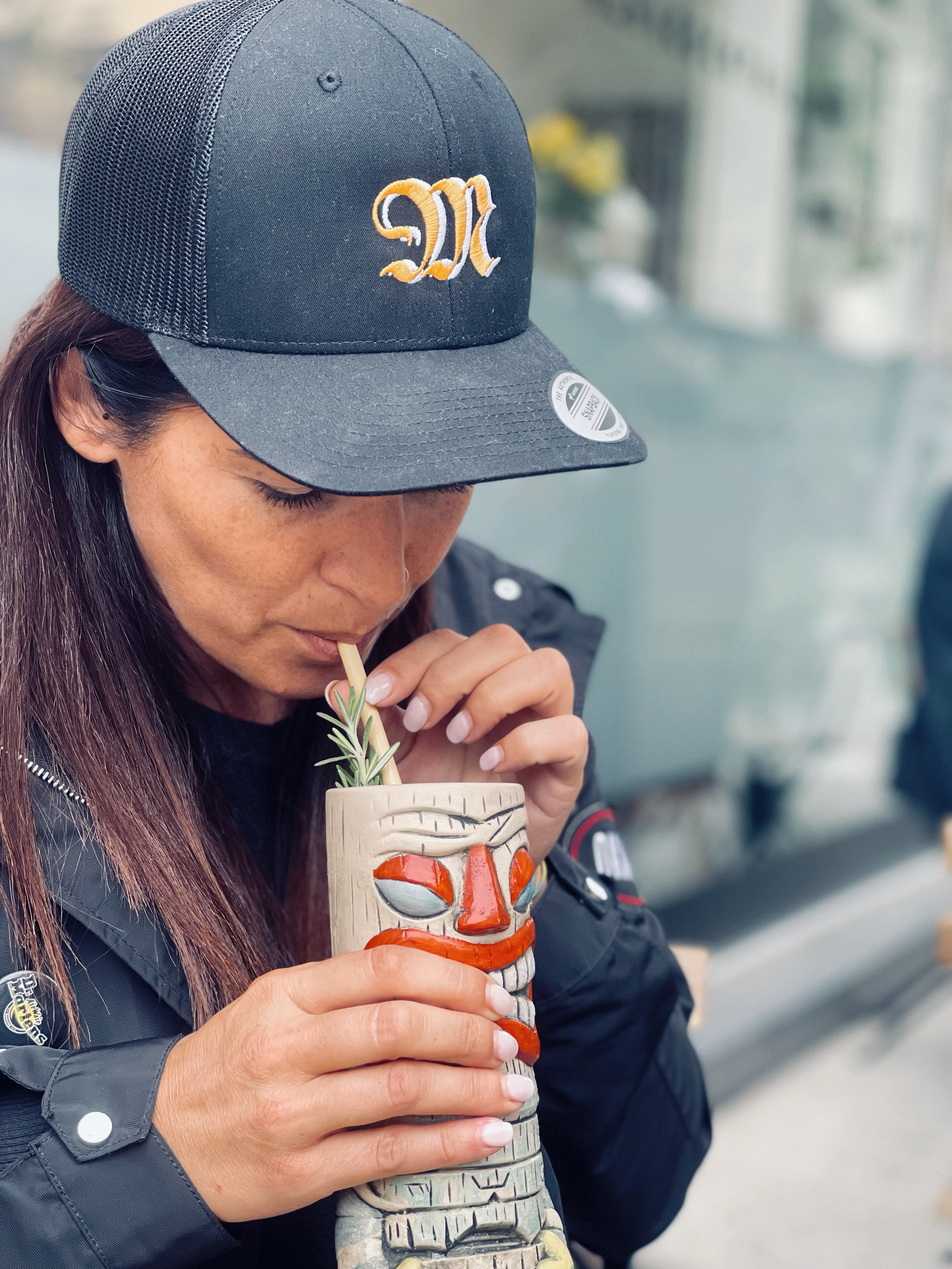 Casquette camionneur brodée