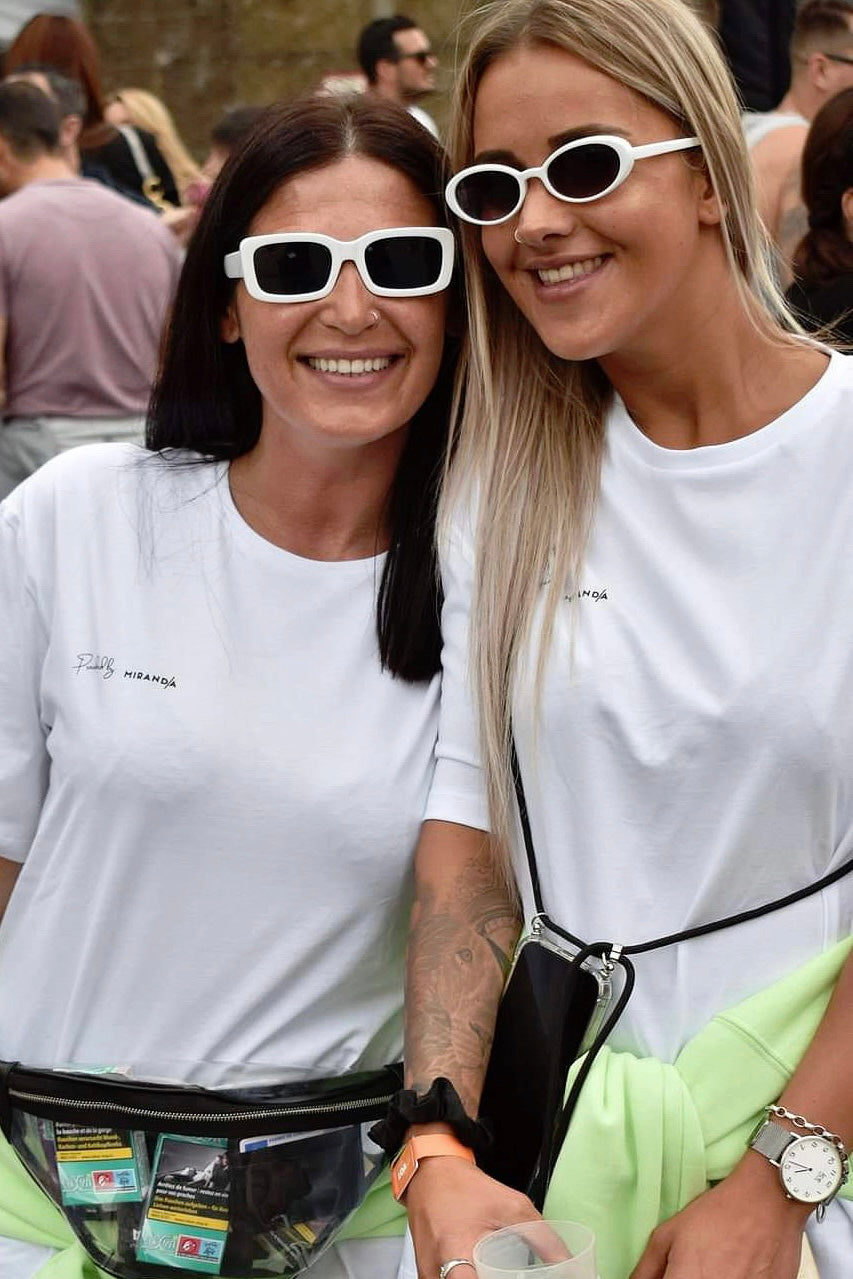 Camiseta Miranda Branca / Verde