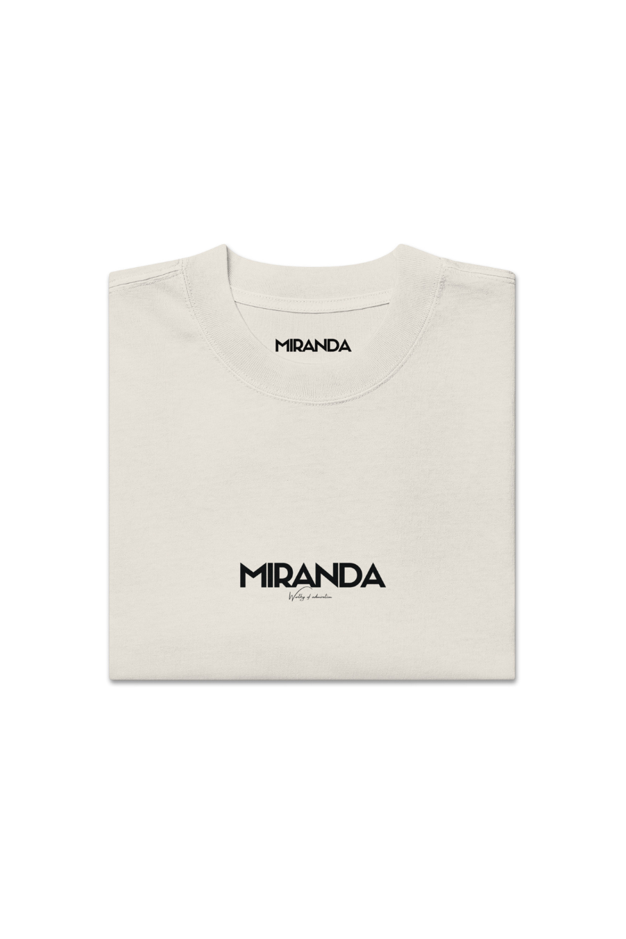 T-shirt desbotada oversized