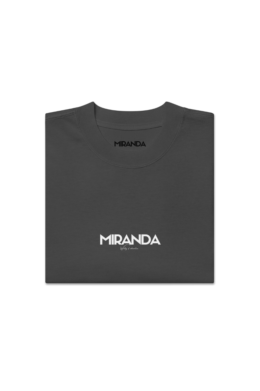 T-shirt desbotada oversized