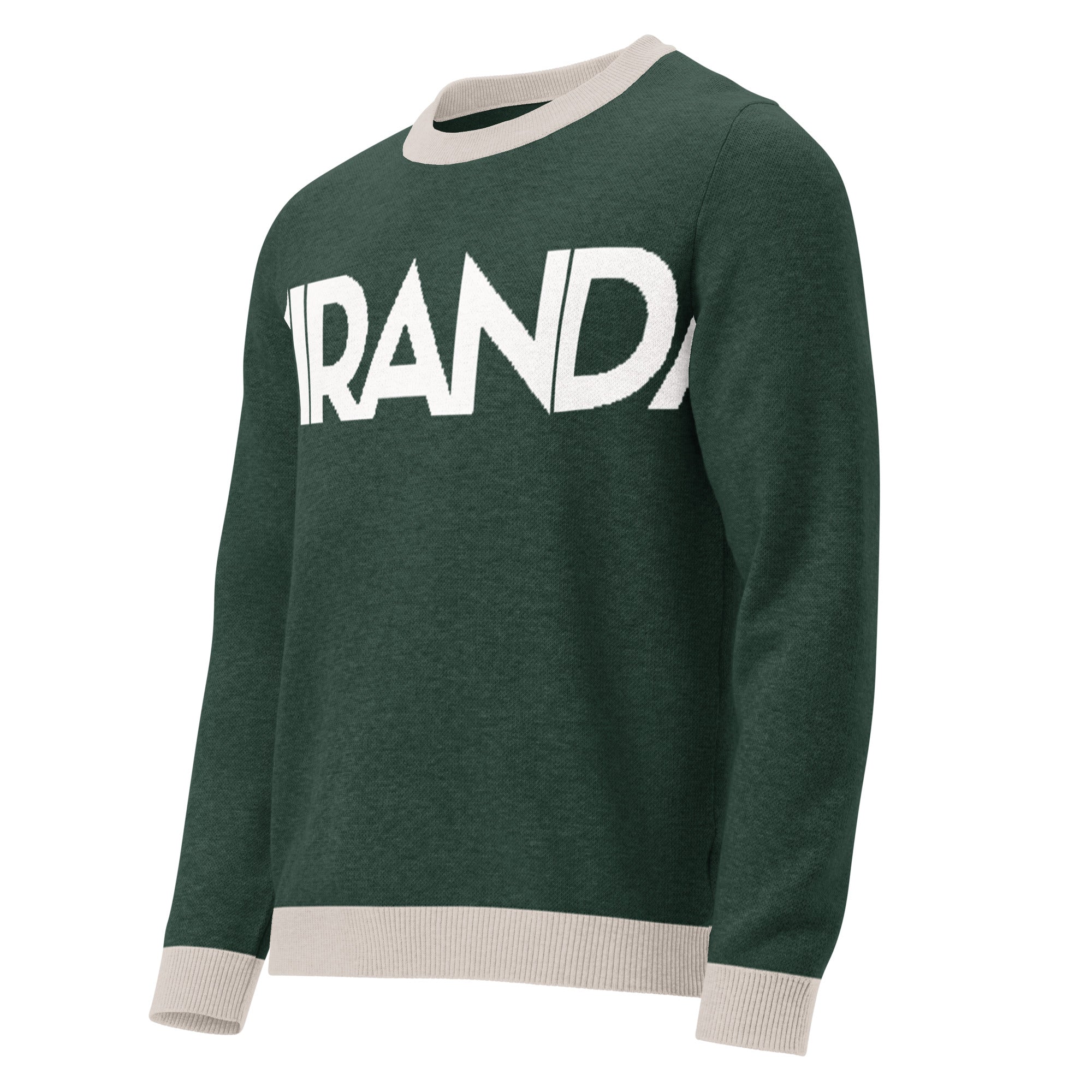 Pull ras du cou en tricot Pine