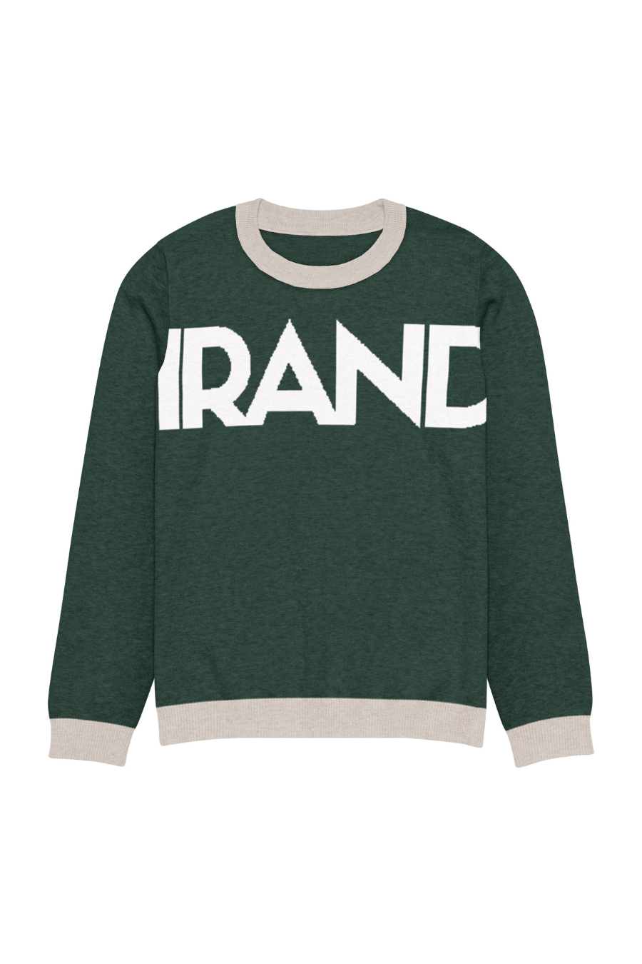 Camisola de gola redonda em malha Pine